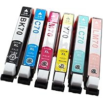 Amazon.co.jp: EPSON エプソン IC6CL70L (BK/C/M/Y/LC/LM)【6色セット